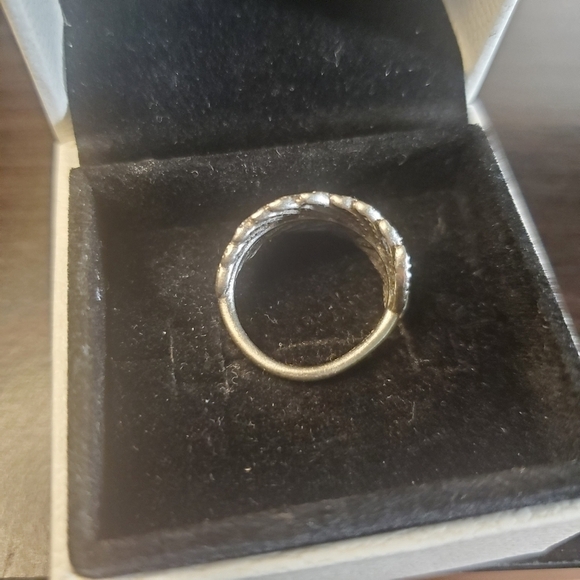 PANDORA Light as a Feather Clear CZ Ring Size 50 - Picture 14 of 15